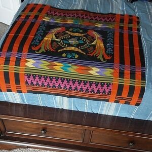 PIERRE BALMAIN VINTAGE GRAND BIRDS SQUARE‎ SILK SCARF